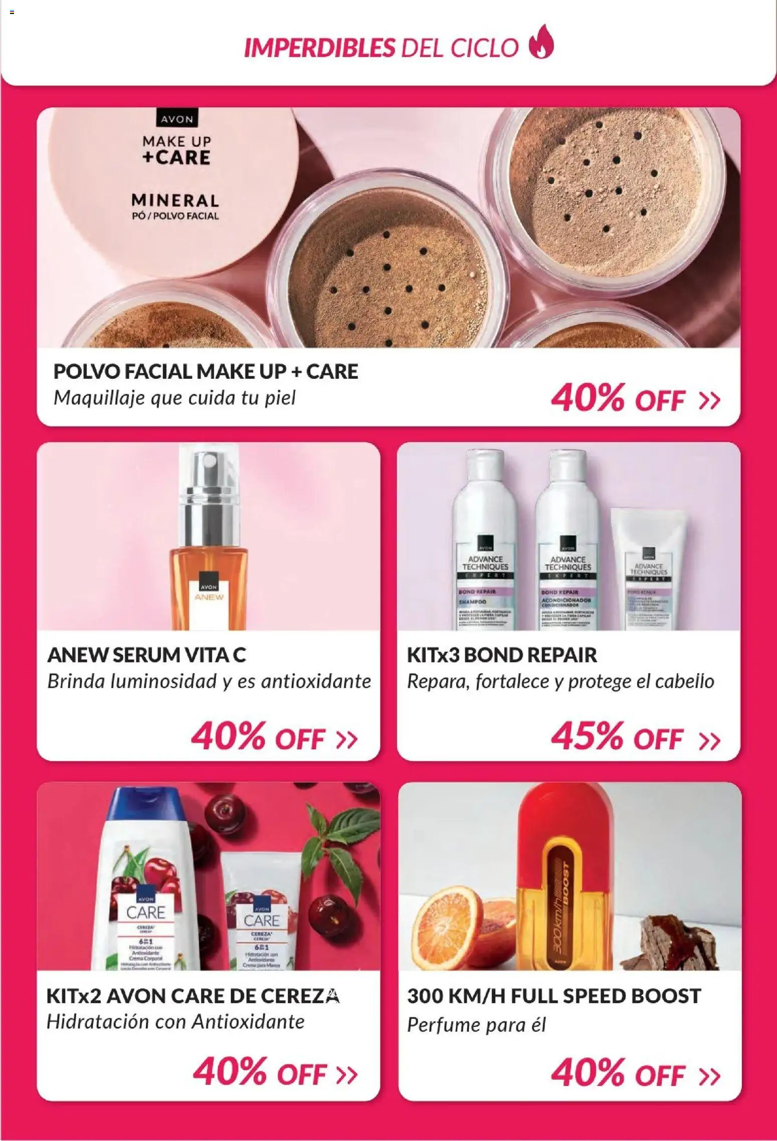 Avon -  Campaña 6/2026 │ válido desde el 01.06.2026 | Página: 3 | Productos: Perfume, Polvo, Serum, Crema