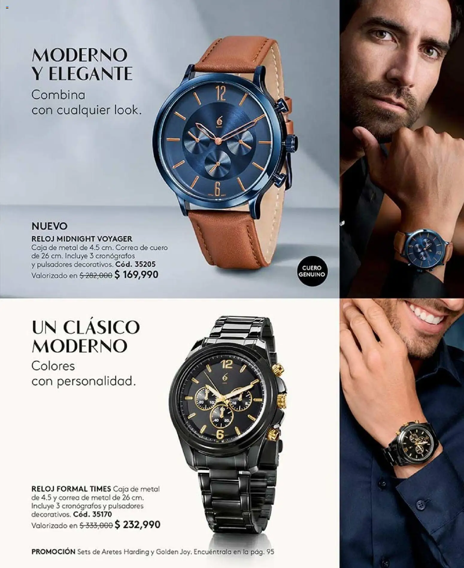 Ésika revista - valida desde el 07/08/2026 | Página: 97 | Productos: Reloj, Aretes, Caja