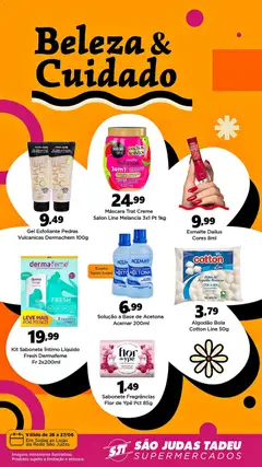 São Judas Tadeu ofertas Beleza & Cuidado - Pré-Visualização do folheto da loja São Judas Tadeu, válido de 26/06/2026