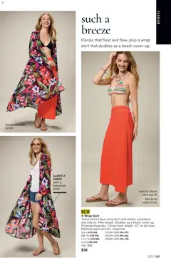 Preview of Avon weekly ads valid from 06/17/2026 | Page: 121 | Products: Sandals