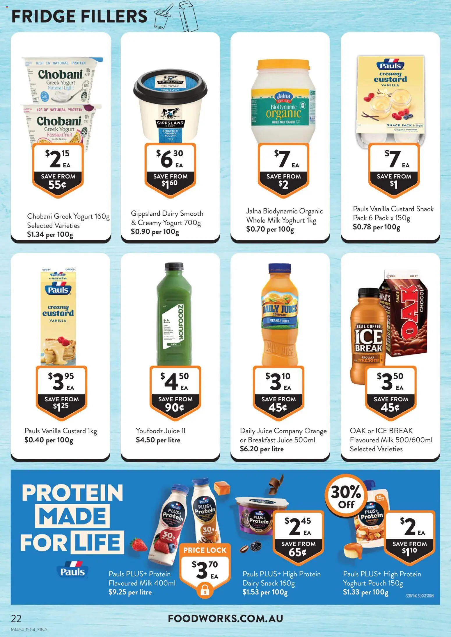 Foodworks catalogue - valid from 15.04.2026 | Page: 22 | Products: Pot, Dairy, Chocolate, Fridge