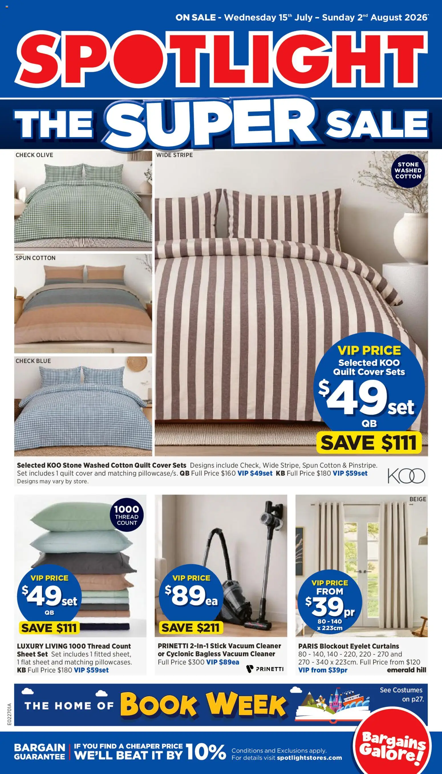 Spotlight catalogue - valid from 15/07/2026 | Page: 1