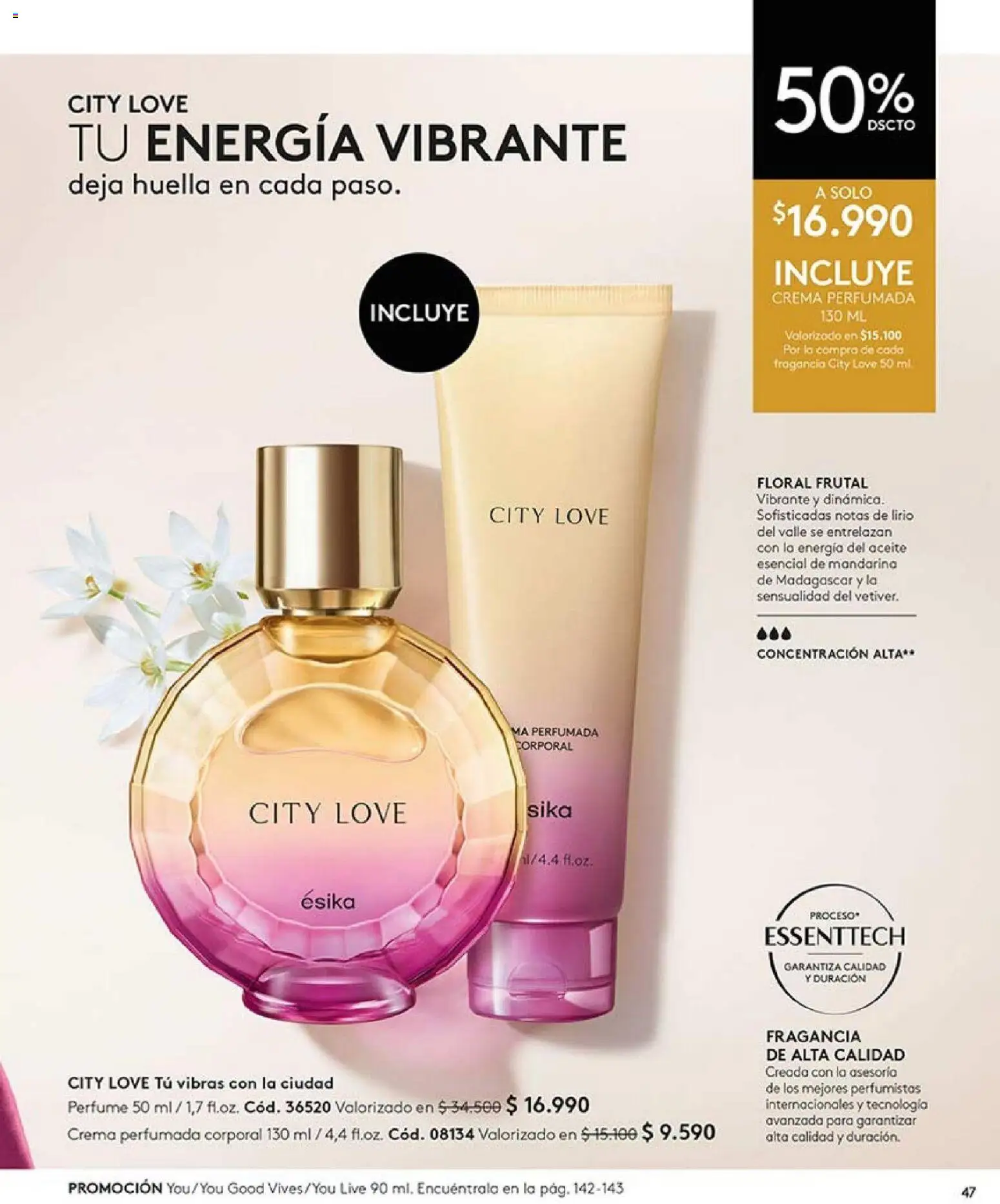 Catálogo Ésika Campaña 4 │ válido desde el 15.02.2026 | Página: 47 | Productos: Perfume, Fragancia, Aceite, Crema