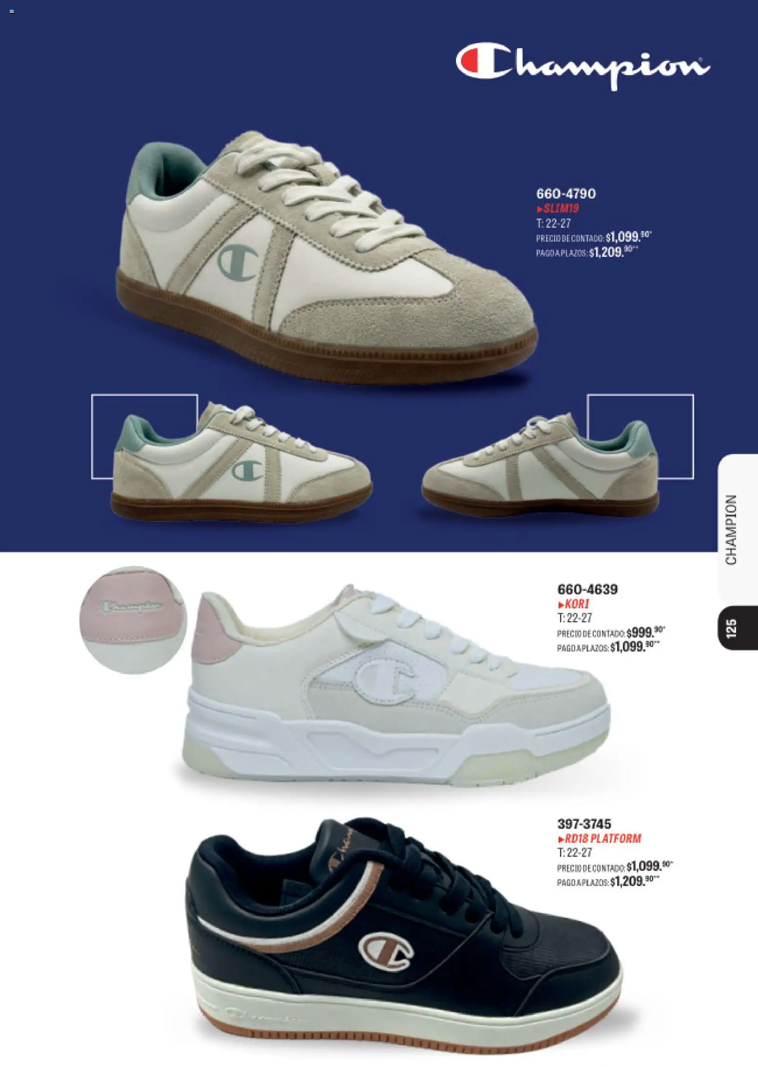 Nuevas ofertas de Andrea válidas en toda la República Mexicana desde el 09/08/2026. ¡Encuentra las mejores ofertas en Andrea catálogo Deportivo Completo! | Página: 125
