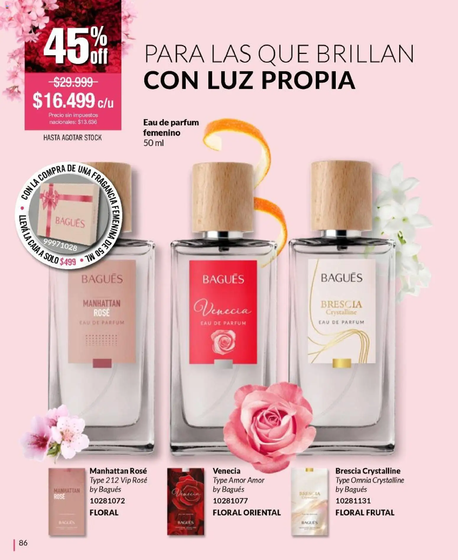 Bagués catálogo │ válido desde el 21/09/2026 | Página: 86 | Productos: Caja