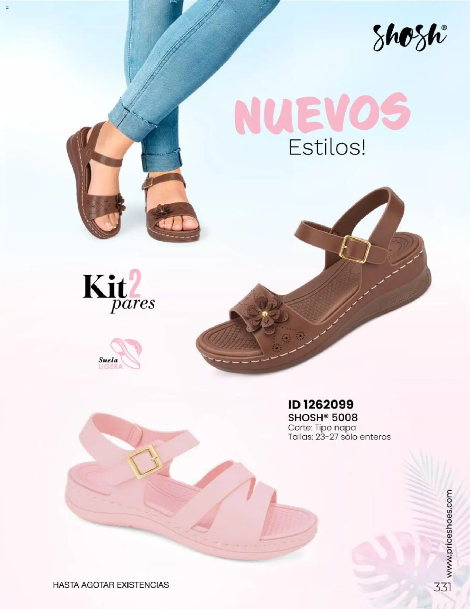 Nuevas ofertas de Price Shoes válidas en toda la República Mexicana desde el 31.01.2026. ¡Encuentra las mejores ofertas en Price Shoes Catálogo Sandalias ! | Página: 331
