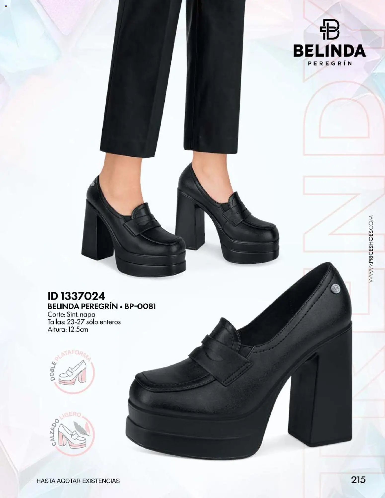Nuevas ofertas de Price Shoes válidas en toda la República Mexicana desde el 28/08/2026. ¡Encuentra las mejores ofertas en Price Shoes catálogo Vestir Casual! | Página: 215 | Productos: Liga