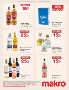 Makro catálogo -  Vista previa de la revista de la tienda Makro valido desde el 25/09/2026 | Página: 21 | Productos: Bebidas, Whisky Grant's, Agave, Alcohol