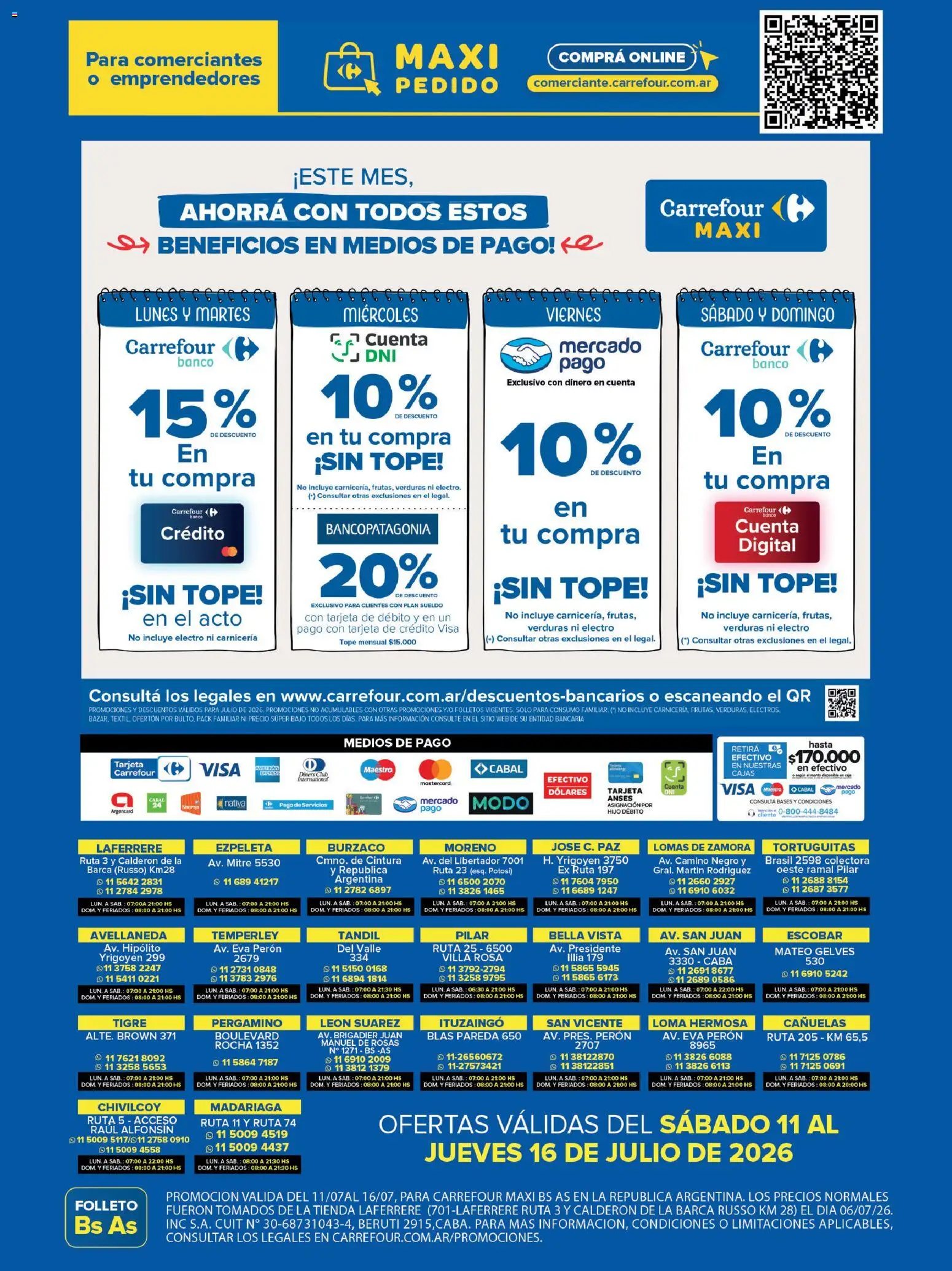 Carrefour Maxi │ válido desde el 11/07/2026 | Página: 11