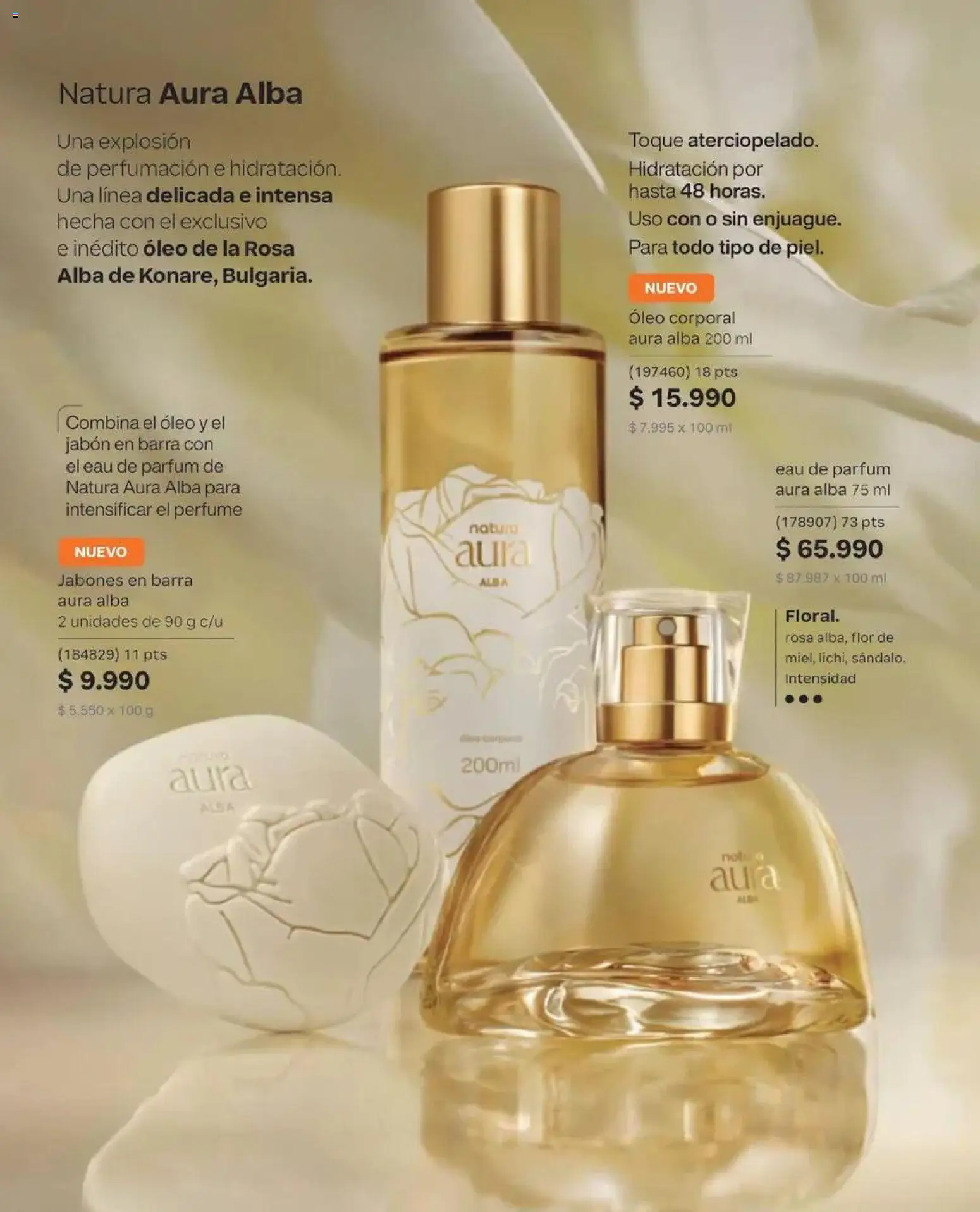 Natura catálogo │ válido desde el 31.08.2026 | Página: 33 | Productos: Perfume, Explosión, Jabón