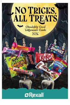 Preview of Rexall flyer - Halloween Guide 2026 from shop Rexall valid from Sep 18, 2026