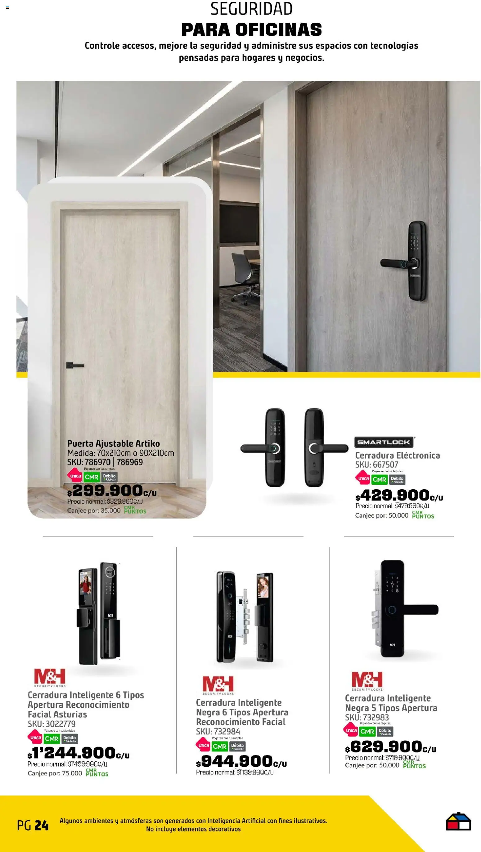 Homecenter revista - valida desde el 08/09/2026 | Página: 24 | Productos: Bajo, Lavamanos