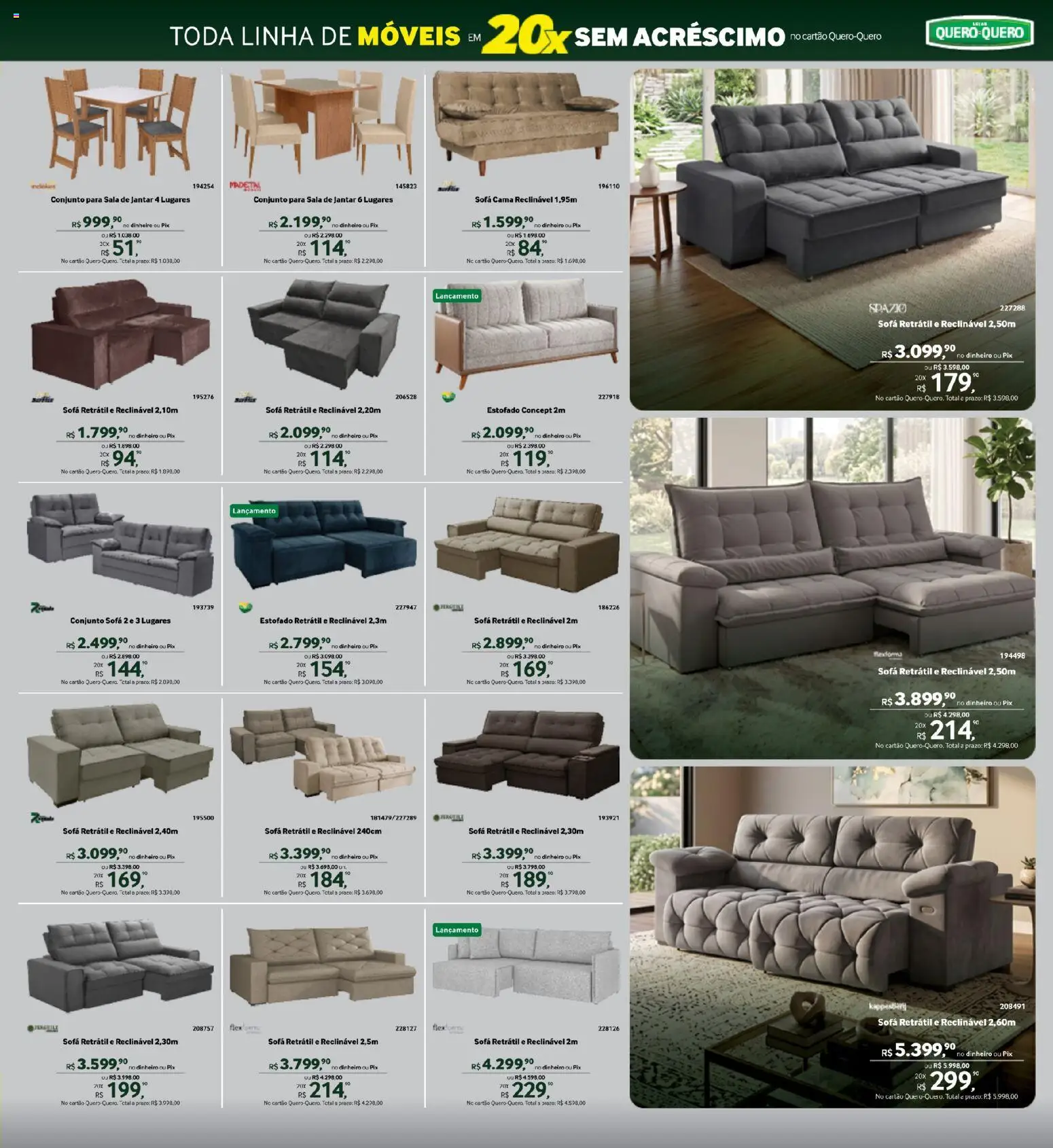 Lojas Quero-Quero Folheto - válido de 01/10/2026 | Página: 9 | Produtos: Cama, Sofá, Pia