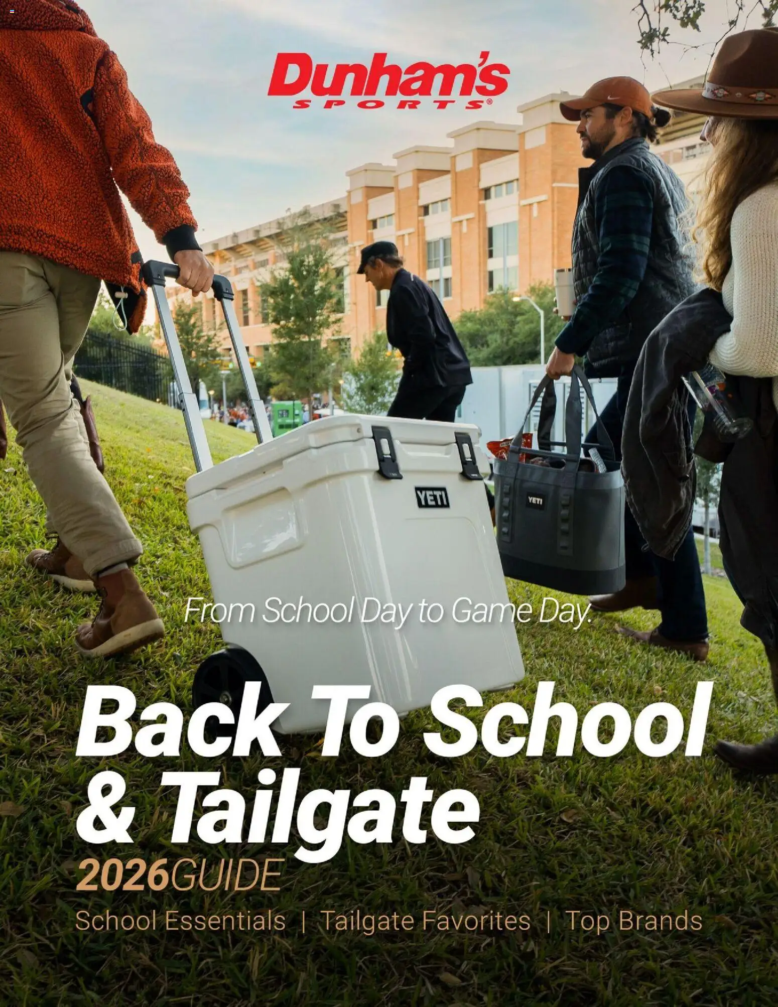 Dunham's Sports Back To School & Tailgate Guide | 07/16 catalogue cover