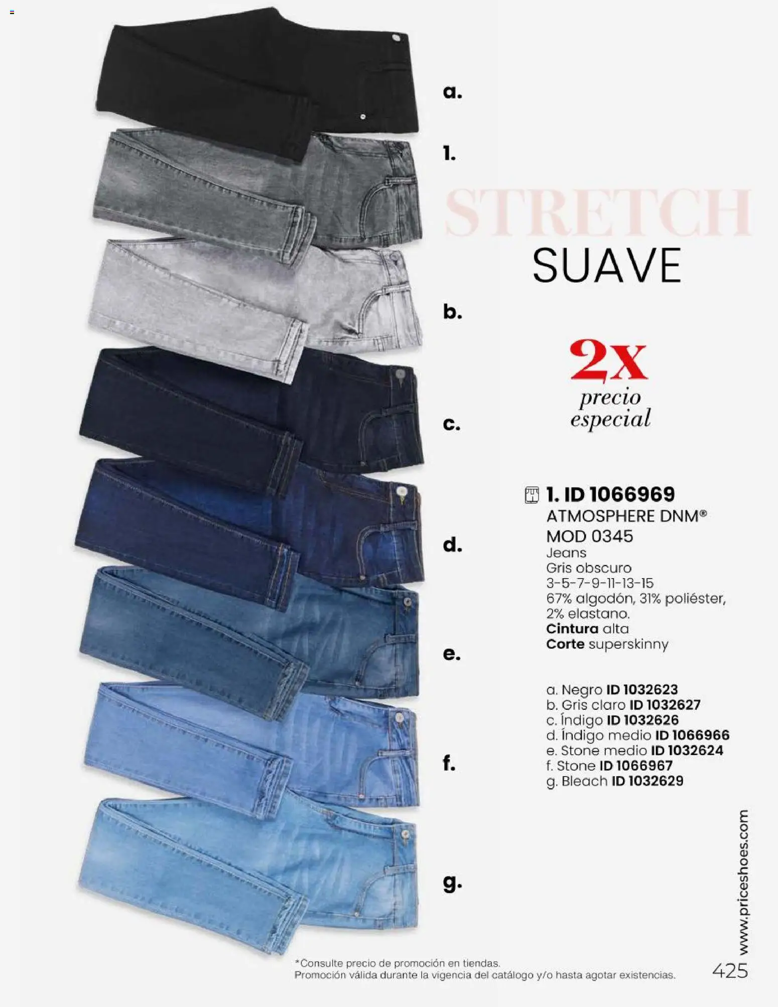 Nuevas ofertas de Price Shoes válidas en toda la República Mexicana desde el 06.05.2026. ¡Encuentra las mejores ofertas en Price Shoes catálogo Todo en uno! | Página: 425