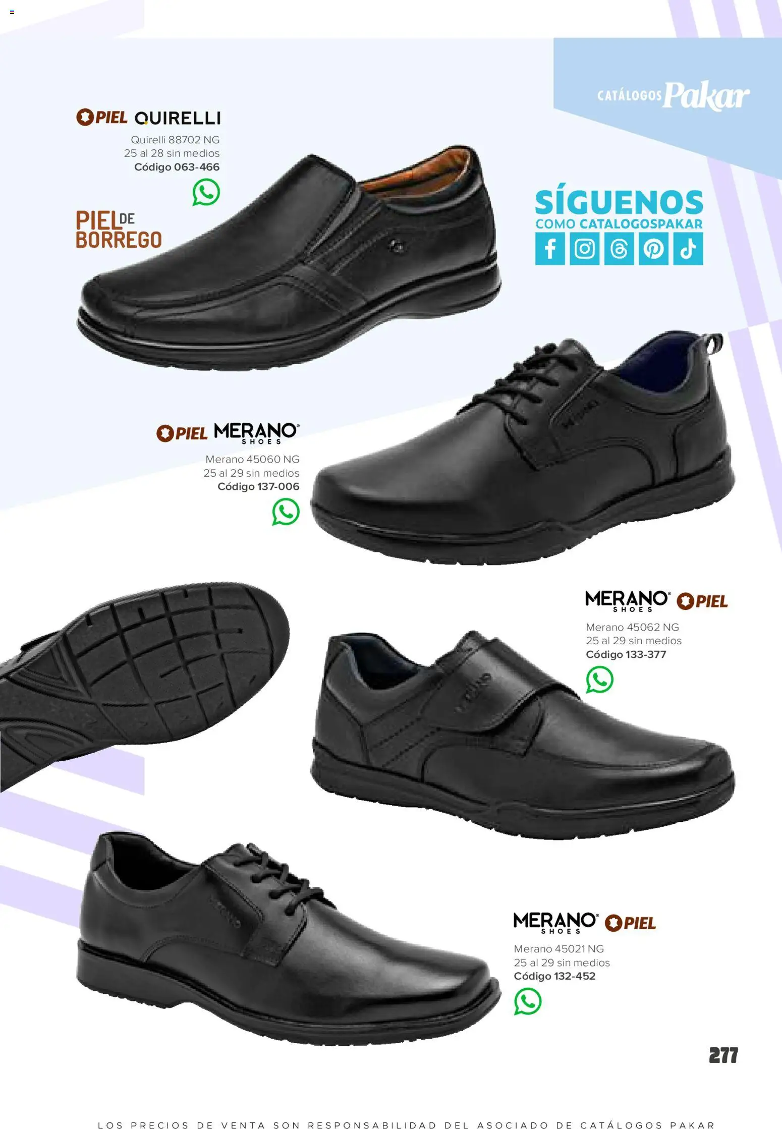 Nuevas ofertas de SC Pakar válidas en toda la República Mexicana desde el 30.01.2026. ¡Encuentra las mejores ofertas en SC Pakar catálogo Hombre! | Página: 277