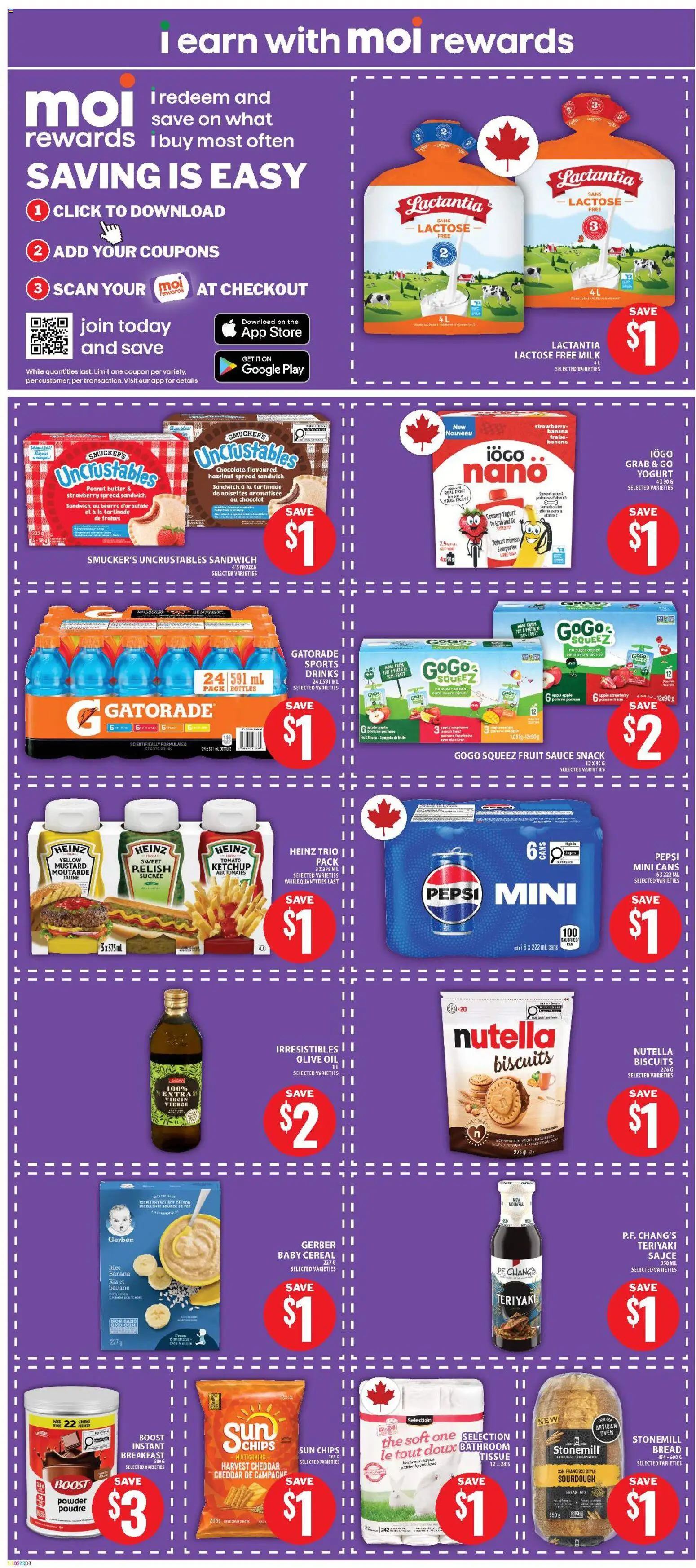 Food Basics flyer valid from 18.06.2026 | Page: 5 | Products: Oven, Powder, Yogurt, Bread