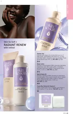 Preview of Avon weekly ads valid from 17.06.2026 | Page: 21 | Products: Bath, Shower, Oil, Shower gel
