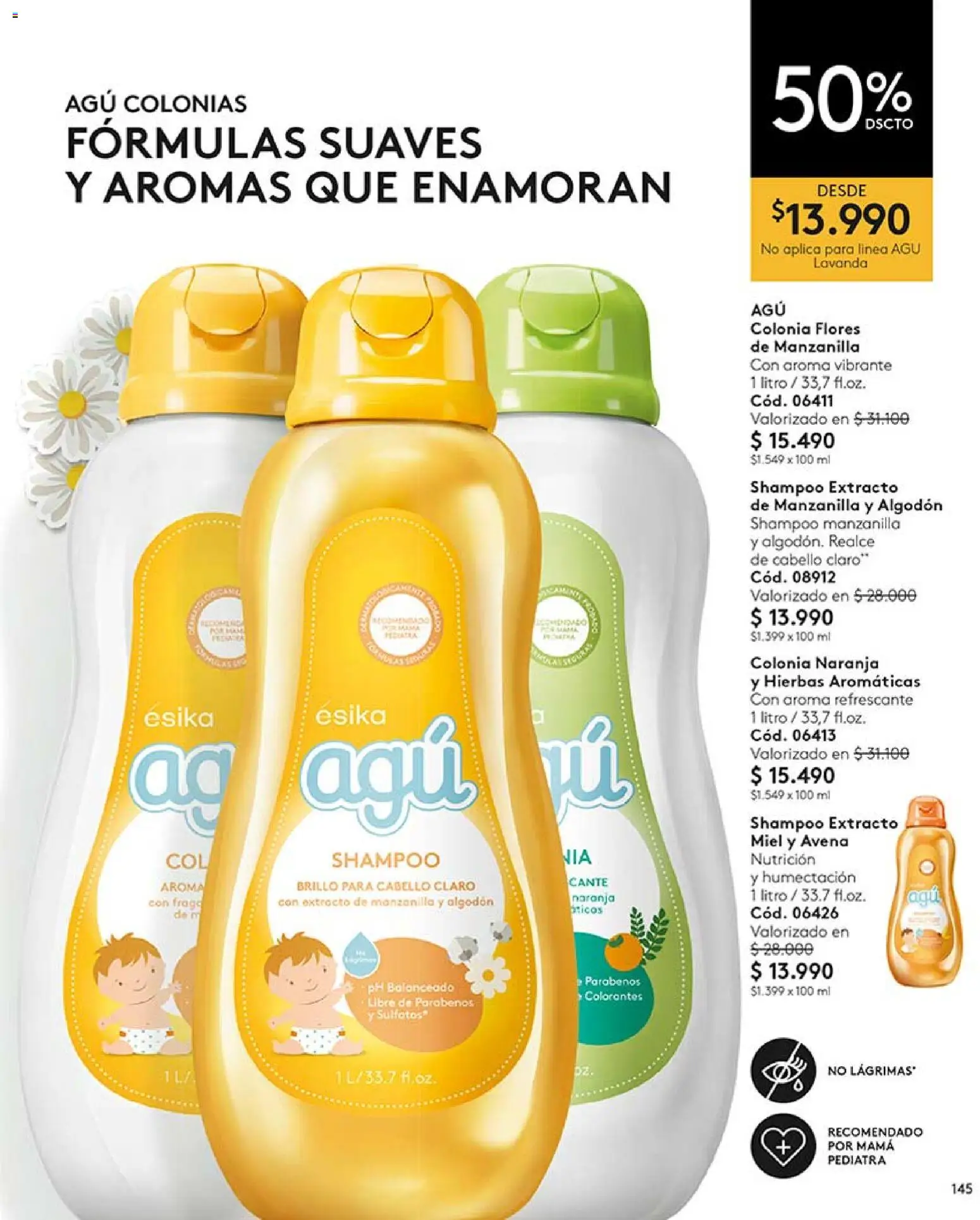 Catálogo Ésika Campaña 9 │ válido desde el 17.05.2026 | Página: 149 | Productos: Avena, Brillo, Algodón, Shampoo