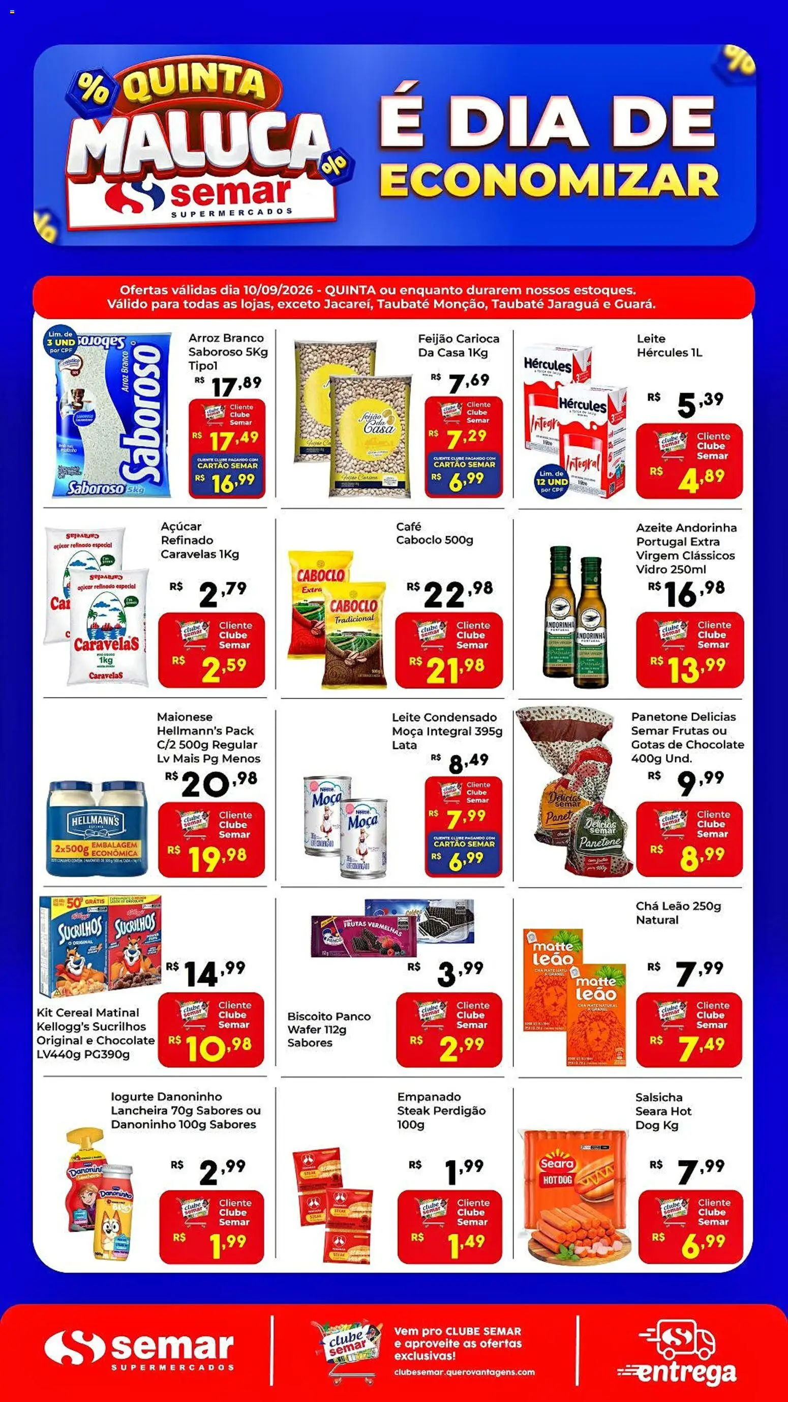 Semar Supermercado Folheto - válido de 10/09/2026 | Página: 1