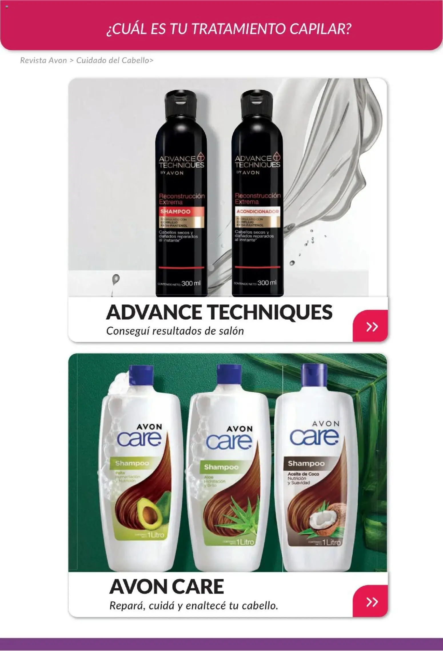 Catálogo AVON Campaña 4/2026 │ válido desde el 01/04/2026 | Página: 174 | Productos: Revista, Aceite de coco, Aceite, Acondicionador