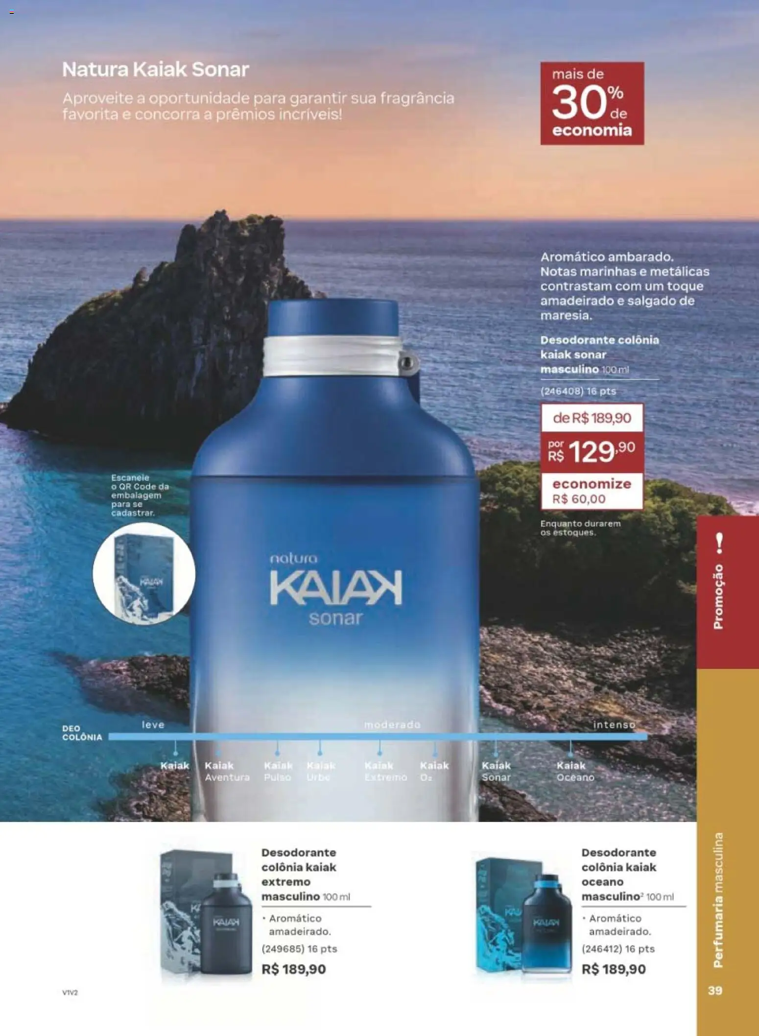 Natura Folheto - válido de 22/06/2026 | Página: 39 | Produtos: Fragrância, Desodorante