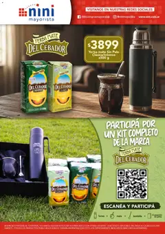 Vista previa NINI Mayorista catálogo válido desde el 07/09/2026 | Página: 33 | Productos: Mate, Peso, Termo, Yerba