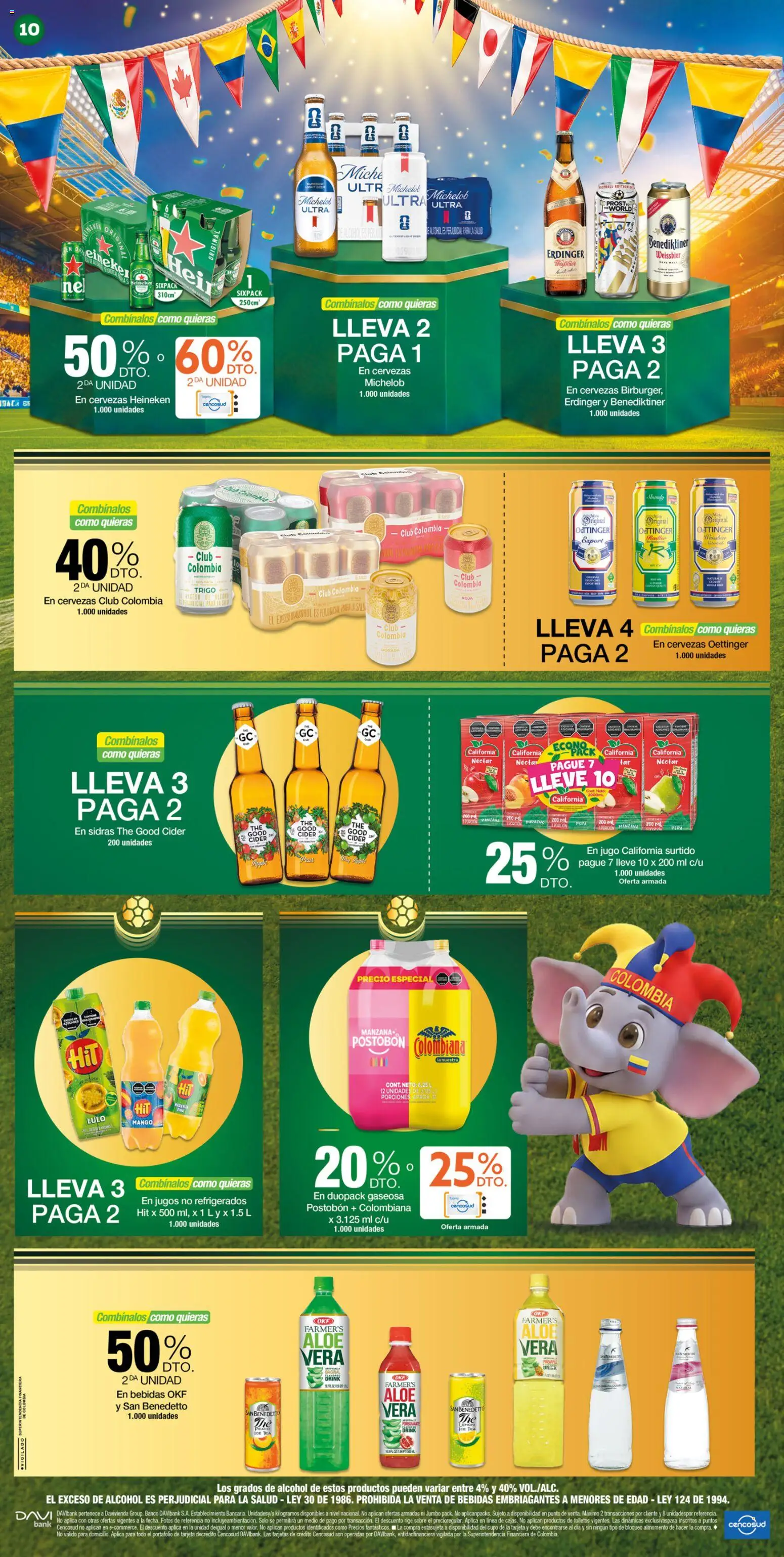 Jumbo revista - valida desde el 25/06/2026 | Página: 10 | Productos: Gaseosa, Banco, Sobre, Lulo