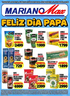 Vista previa Mariano Max - Catálogo válido desde el 16.06.2026 | Página: 3 | Productos: Yerba, Café, Arroz, Fideos