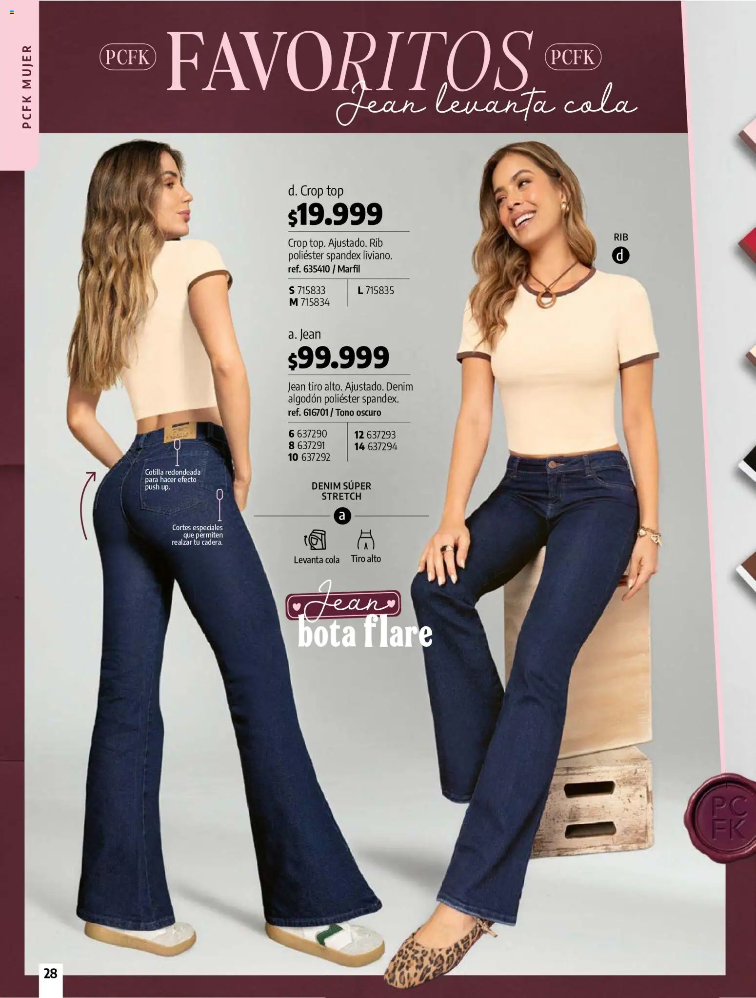 Pacifika revista - valida desde el 21/07/2026 | Página: 27 | Productos: Algodón, Jean, Top