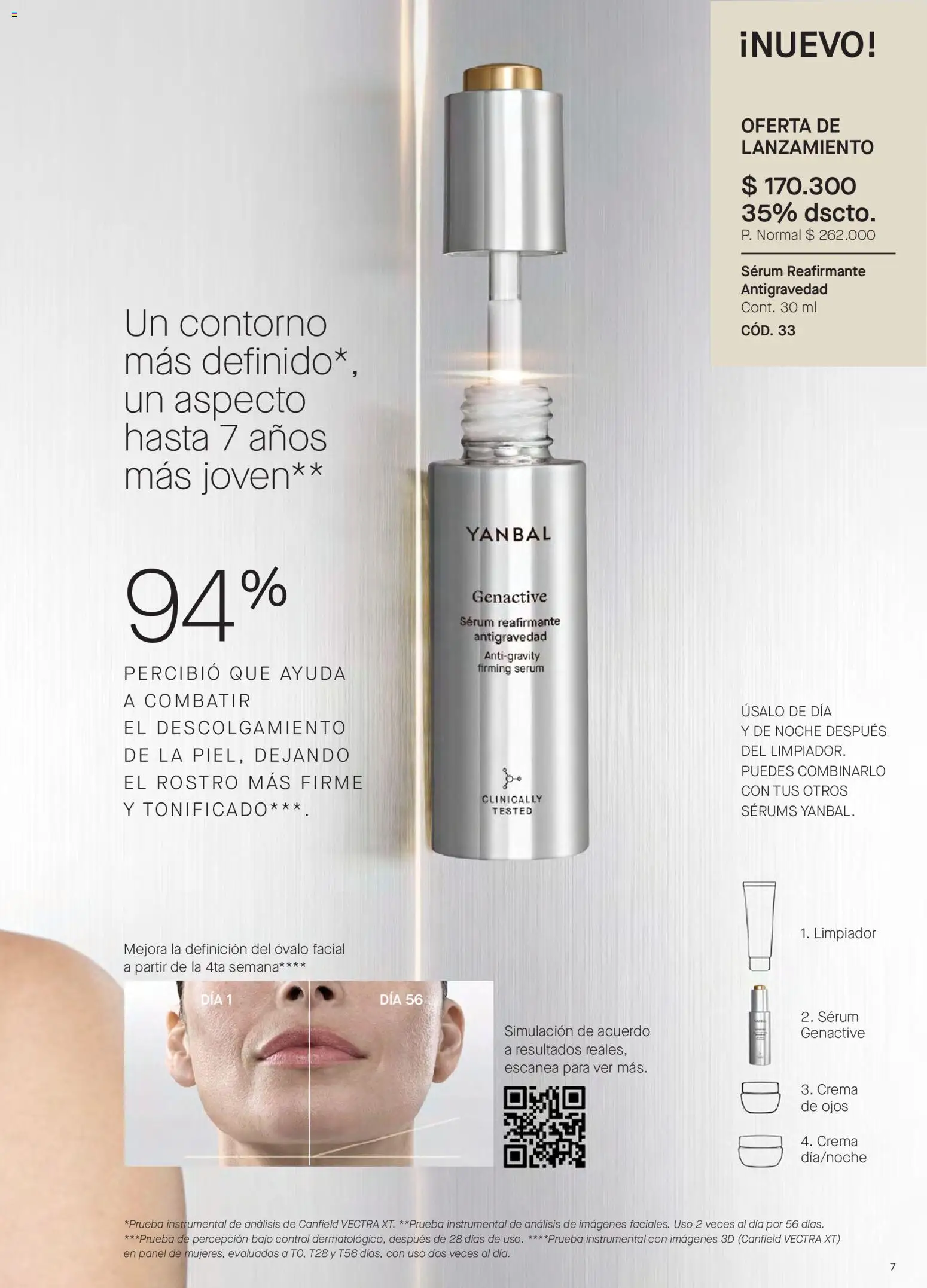 Yanbal revista - valida desde el 20/06/2026 | Página: 7 | Productos: Crema, Serum, Limpiador, Contorno