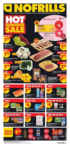 Preview of No Frills weekly flyer - ON from shop No Frills valid from Jul 16, 2026