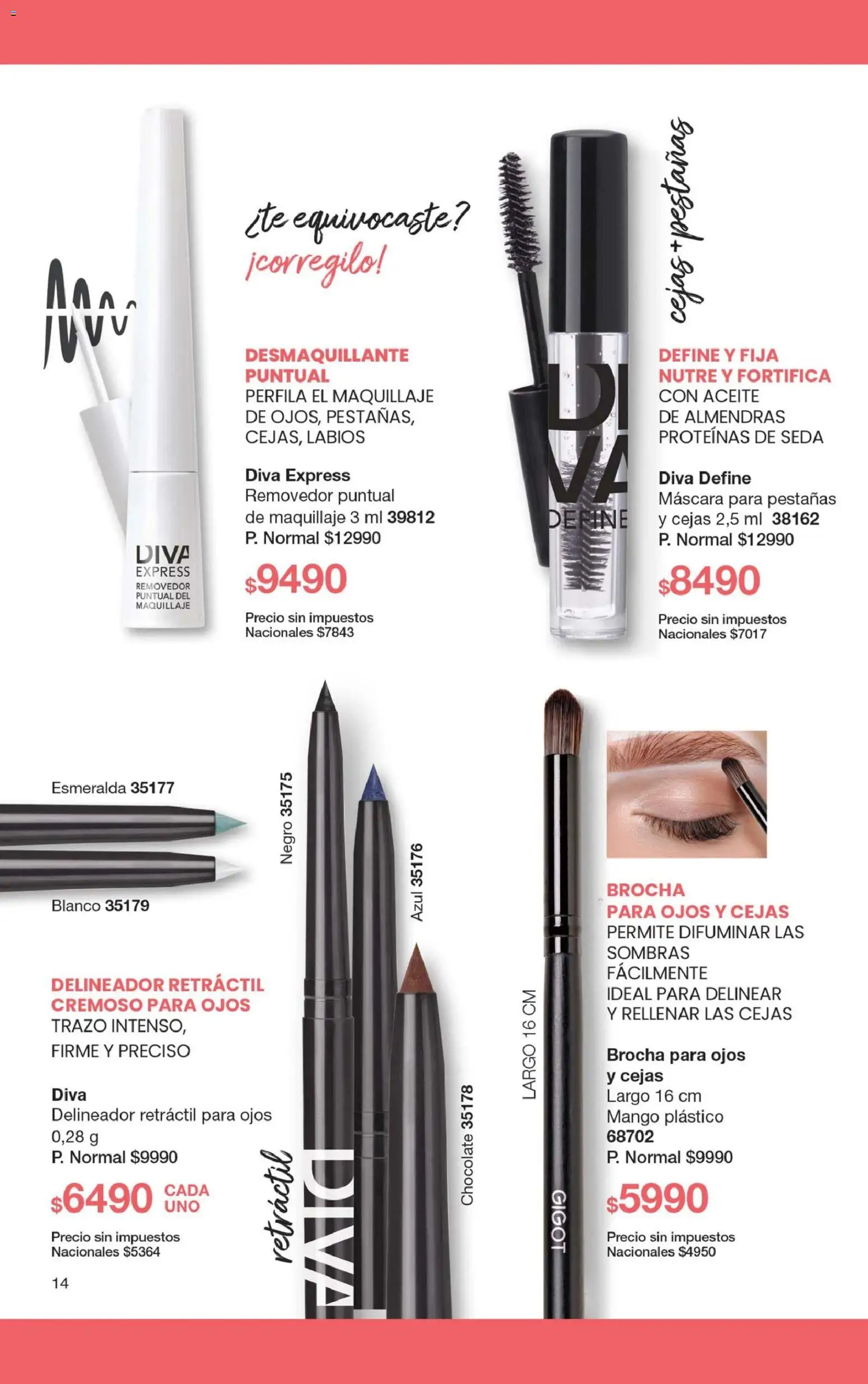 Gigot - CAMPAÑA 09 │ válido desde el 18.05.2026 | Página: 20 | Productos: Maquillaje, Delineador, Mango, Chocolate