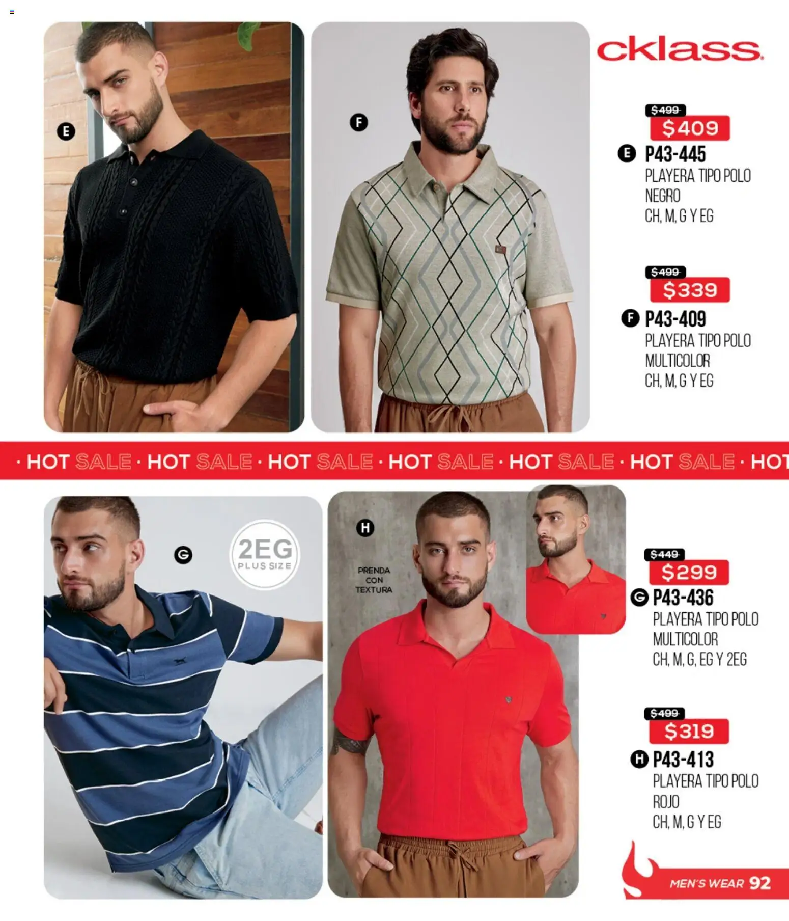 Nuevas ofertas de Cklass válidas en toda la República Mexicana desde el 15.05.2026. ¡Encuentra las mejores ofertas en Cklass Hot Sale! | Página: 93 | Productos: Playera