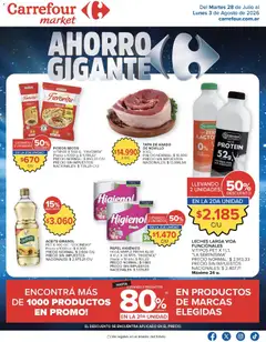 Vista previa Carrefour Market catálogo válido desde el 28/07/2026