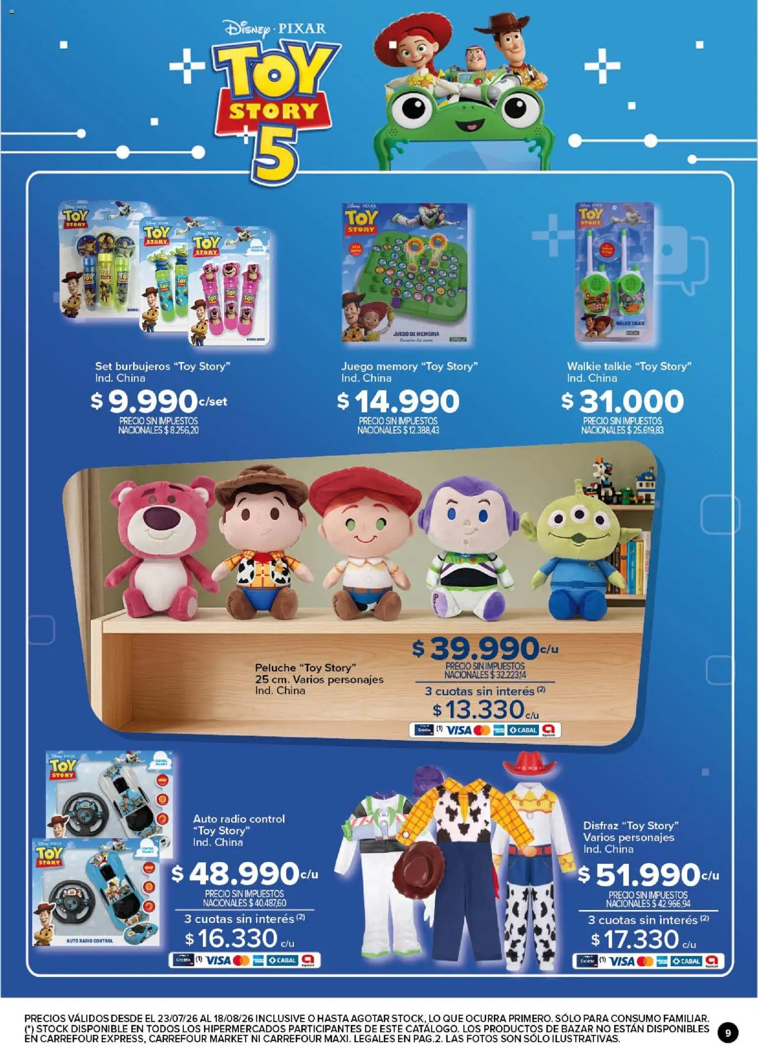 Carrefour - Dia de la Niñez │ válido desde el 23/07/2026 | Página: 9 | Productos: Radio