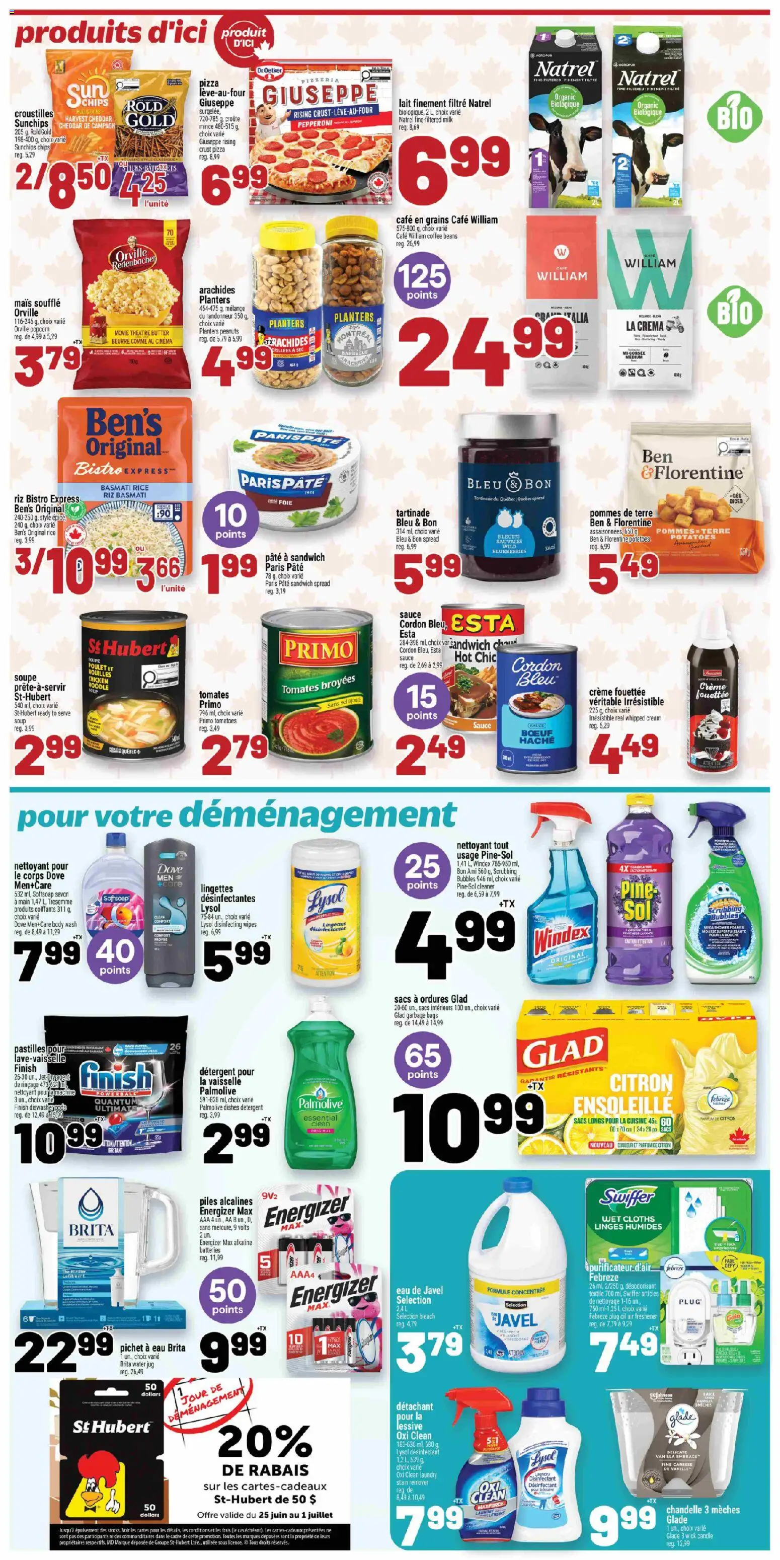 Metro flyer valid from Jun 25, 2026 | Page: 15 | Products: Rice, Chips, Milk, Pizza