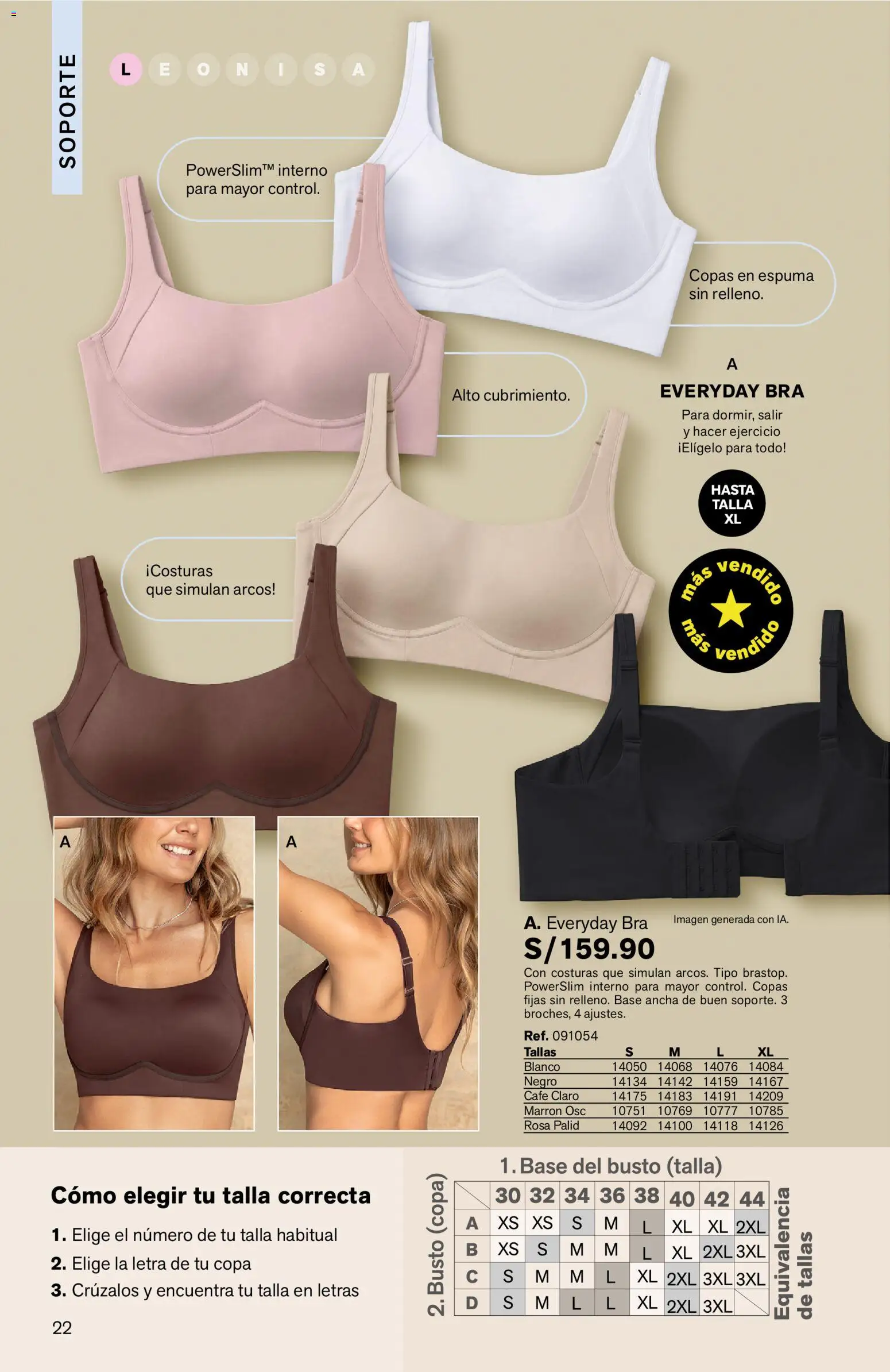 Catálogo Leonisa válido desde 04/08/2026 | Página: 22 | Productos: Café