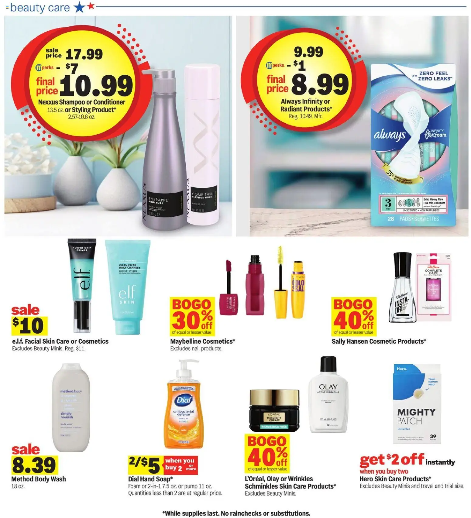 Meijer Weekly Ad - valid from 07/08/2026 | Page: 32 | Products: Pump, Nail, Shampoo, Cream