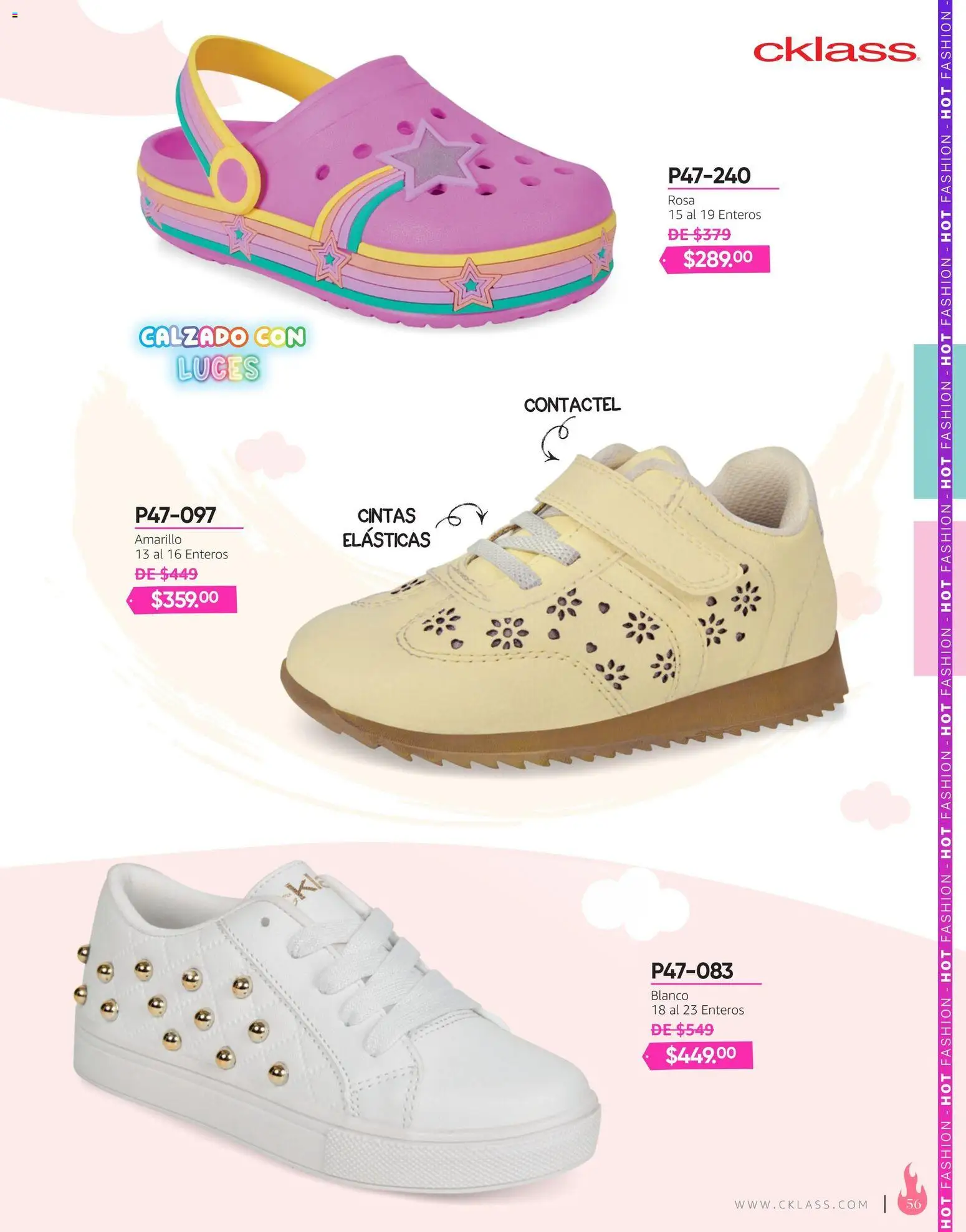 Nuevas ofertas de Cklass válidas en toda la República Mexicana desde el 03/08/2026. ¡Encuentra las mejores ofertas en Cklass catálogo Hot Fashion Ropa! | Página: 138