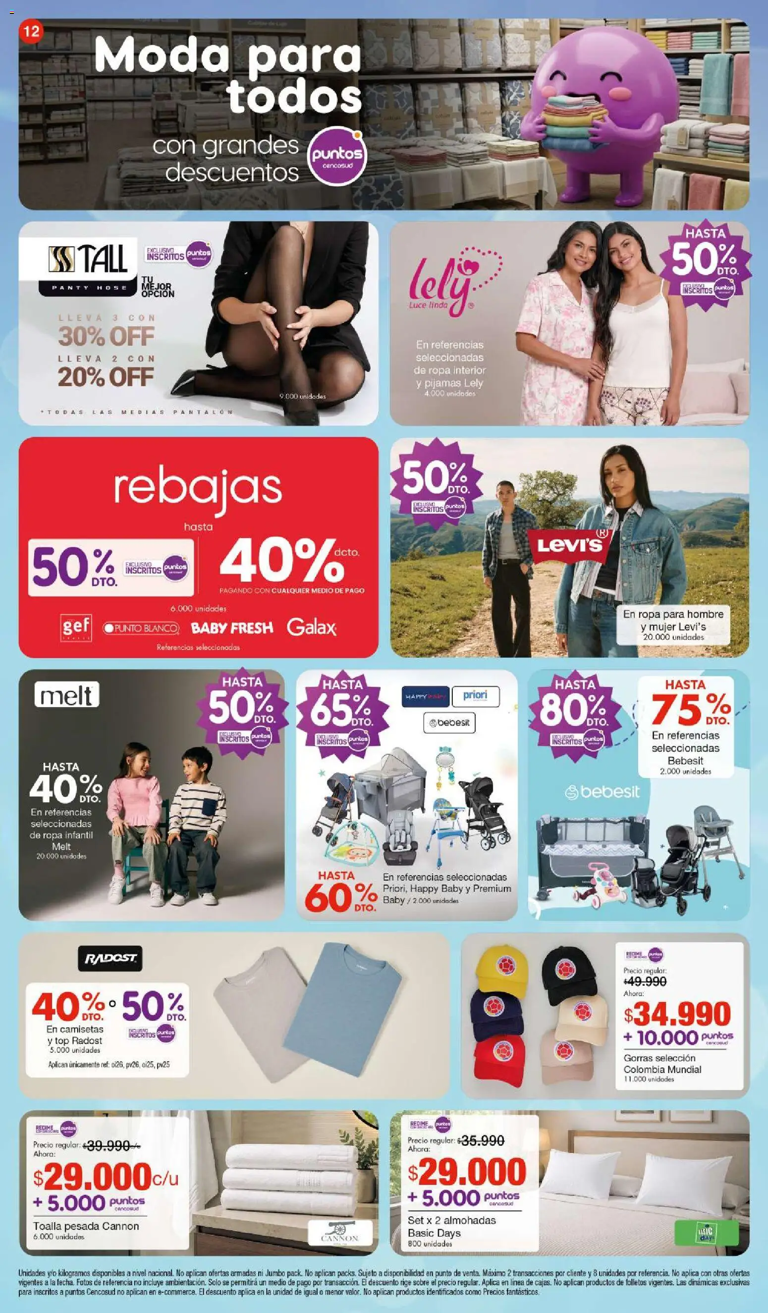 Jumbo revista - valida desde el 27/08/2026 | Página: 12 | Productos: Sobre, Top, Ropa interior, Medias