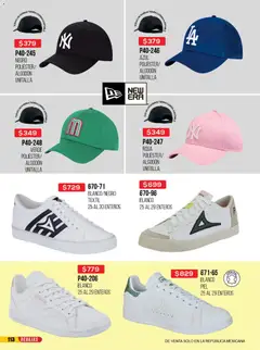 Vista previa de Cklass catálogo Rebajas de campeonato calzado, nuevo folleto de la tienda, válido en México a partir del 01.06.2026 | Página: 400 | Productos: Gorra, Algodón