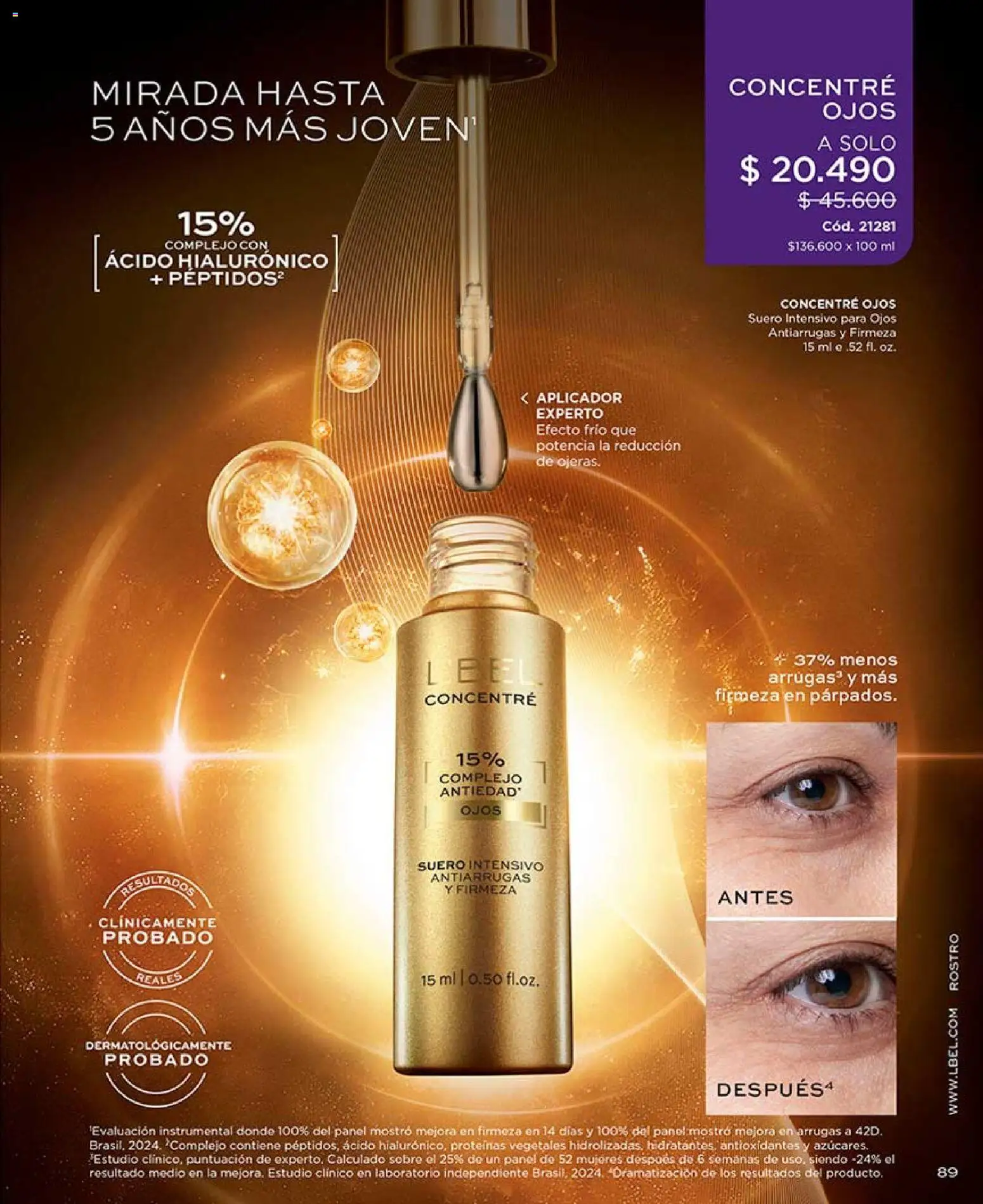 Catálogo L'Bel Campaña 9 │ válido desde el 17.05.2026 | Página: 89 | Productos: Sobre