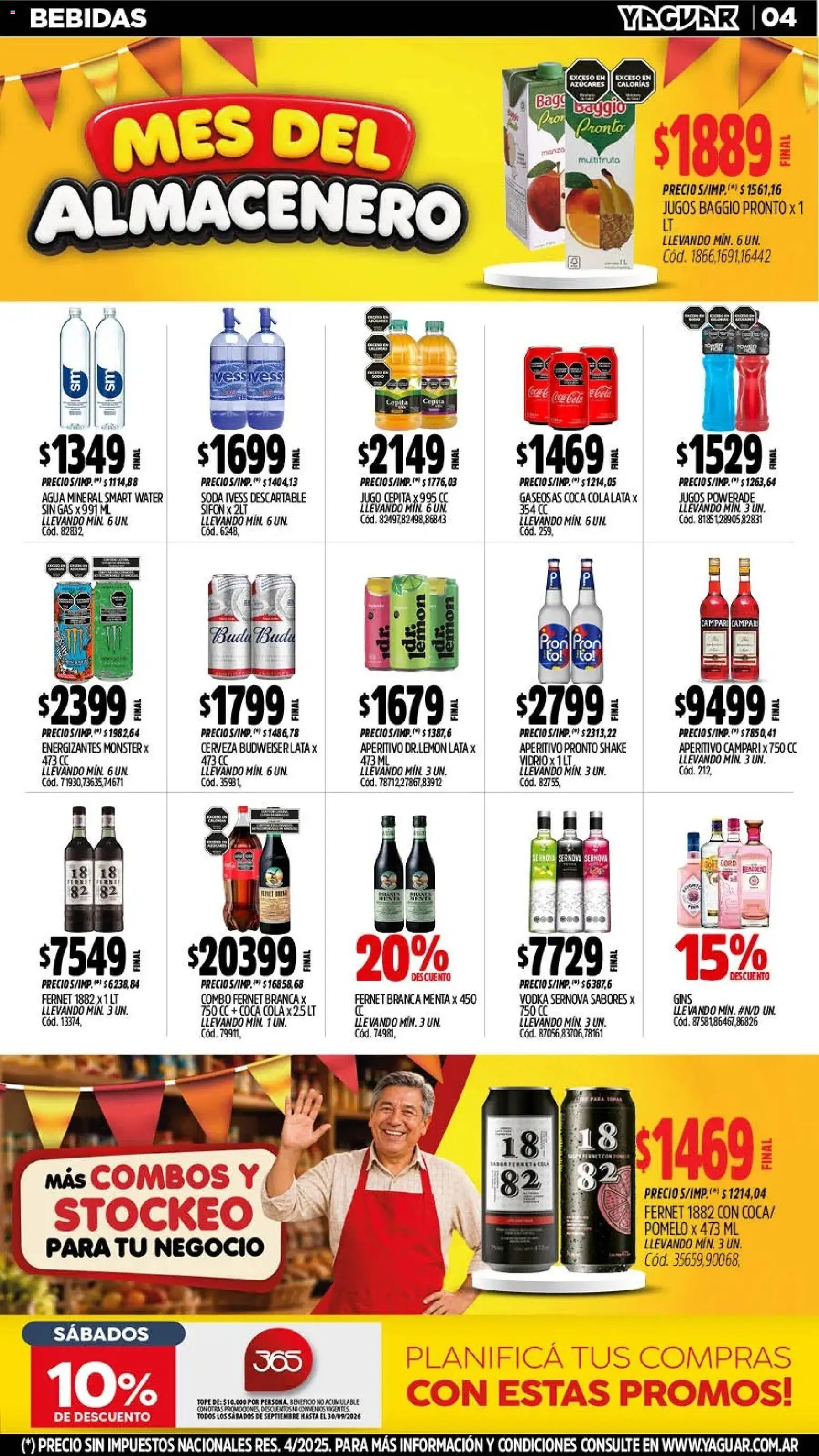 Yaguar - Ofertas │ válido desde el 28/09/2026 | Página: 4