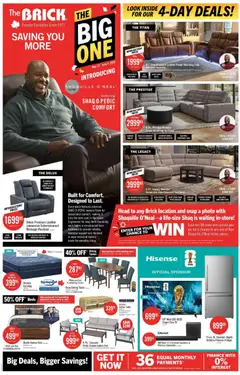 Preview of The Brick weekly flyer / circulaire from shop The Brick valid from 22.05.2026 | Page: 3