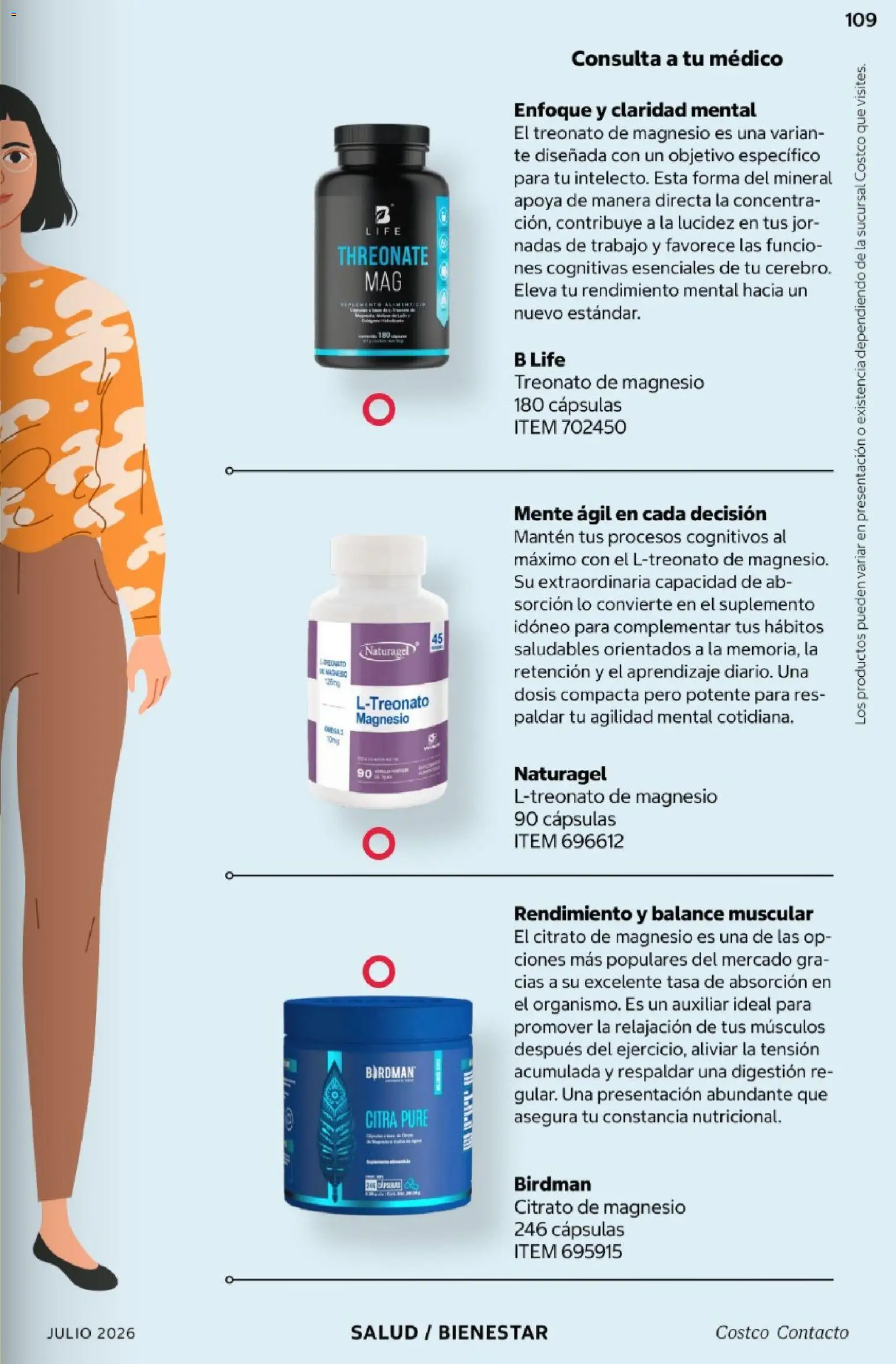 Nuevas ofertas de Costco válidas en toda la República Mexicana desde el 01/07/2026. ¡Encuentra las mejores ofertas en Costco Revista Julio 2026! | Página: 109 | Productos: Res, Té