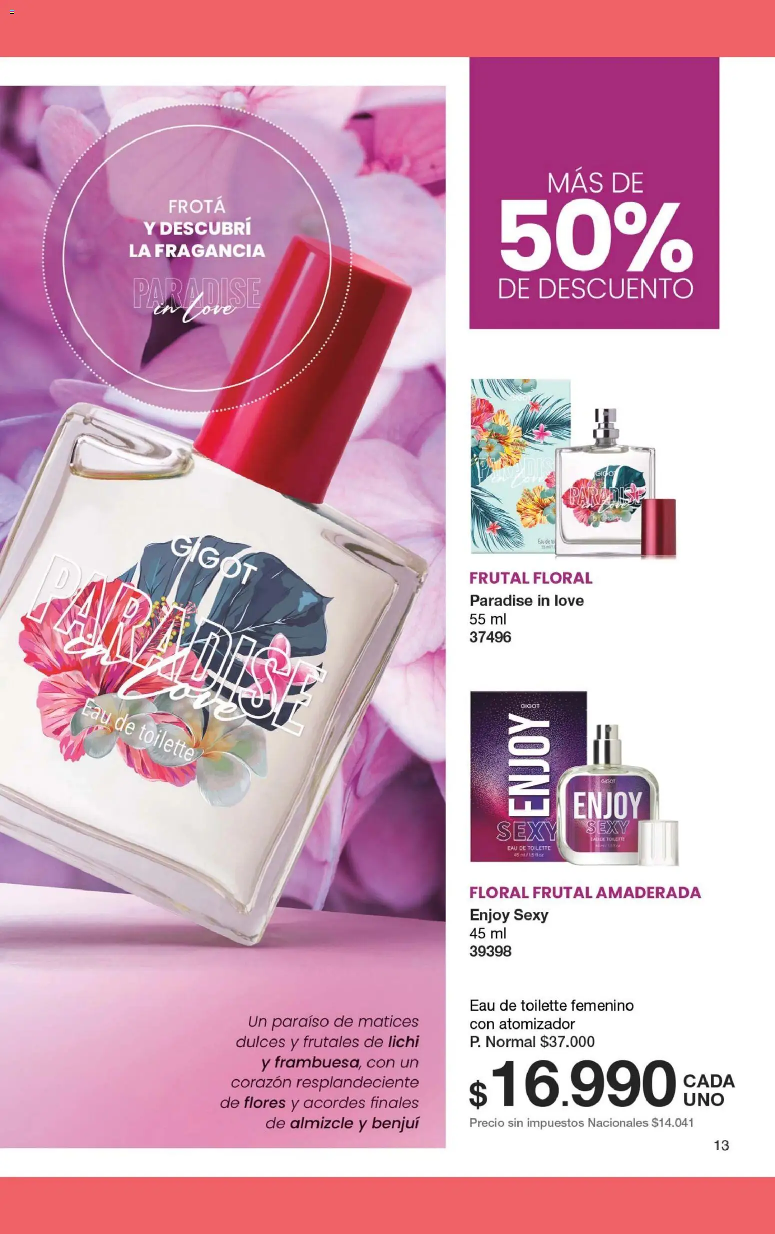 Gigot - CAMPAÑA 10 │ válido desde el 18.06.2026 | Página: 19 | Productos: Fragancia, Eau de toilette