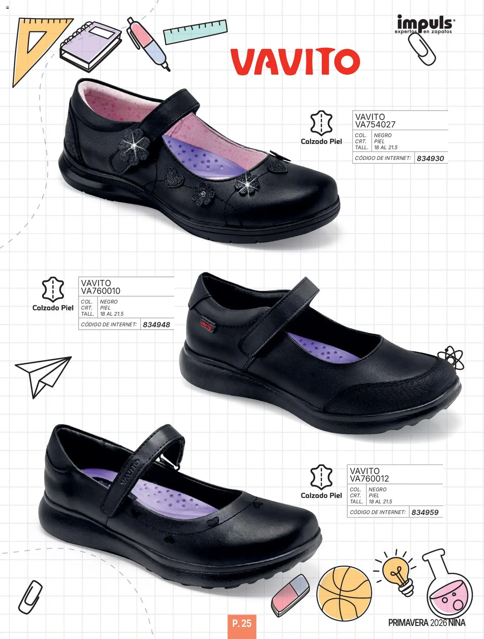 Nuevas ofertas de Impuls válidas en toda la República Mexicana desde el 01/01/2026. ¡Encuentra las mejores ofertas en Impuls catálogo Niña! | Página: 27 | Productos: Zapatos
