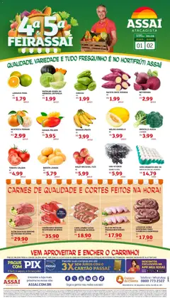 Assaí Atacadista ofertas - GO - Pré-Visualização do folheto da loja Assaí Atacadista, válido de 01/07/2026