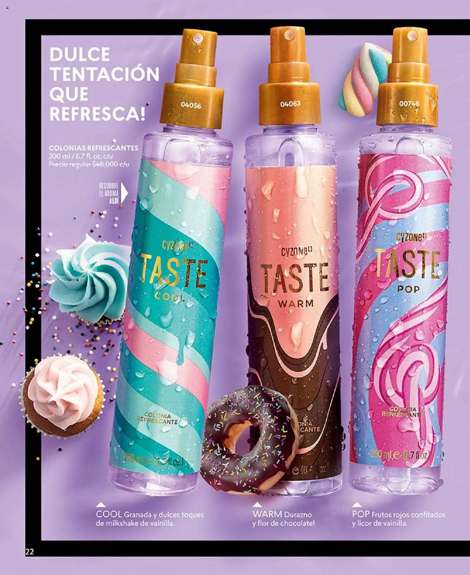 CyZone revista - valida desde el 04.05.2026 | Página: 24 | Productos: Ruana, Durazno, Chocolate